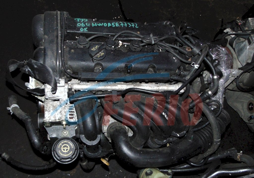Двигатель (с навесным) для Ford Focus (DA_) 2009 1.6 (HWDB 100hp) FWD AT