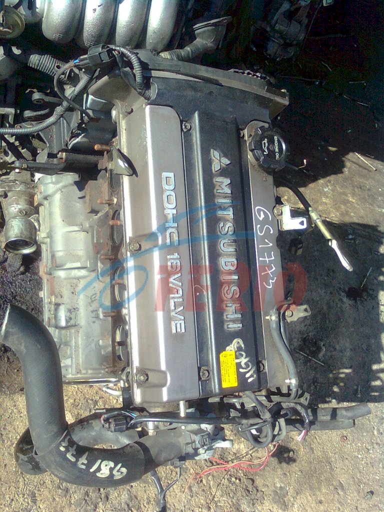 Двигатель (с навесным) для Mitsubishi Outlander (CU2W) 2.0 (4G63 136hp) FWD MT