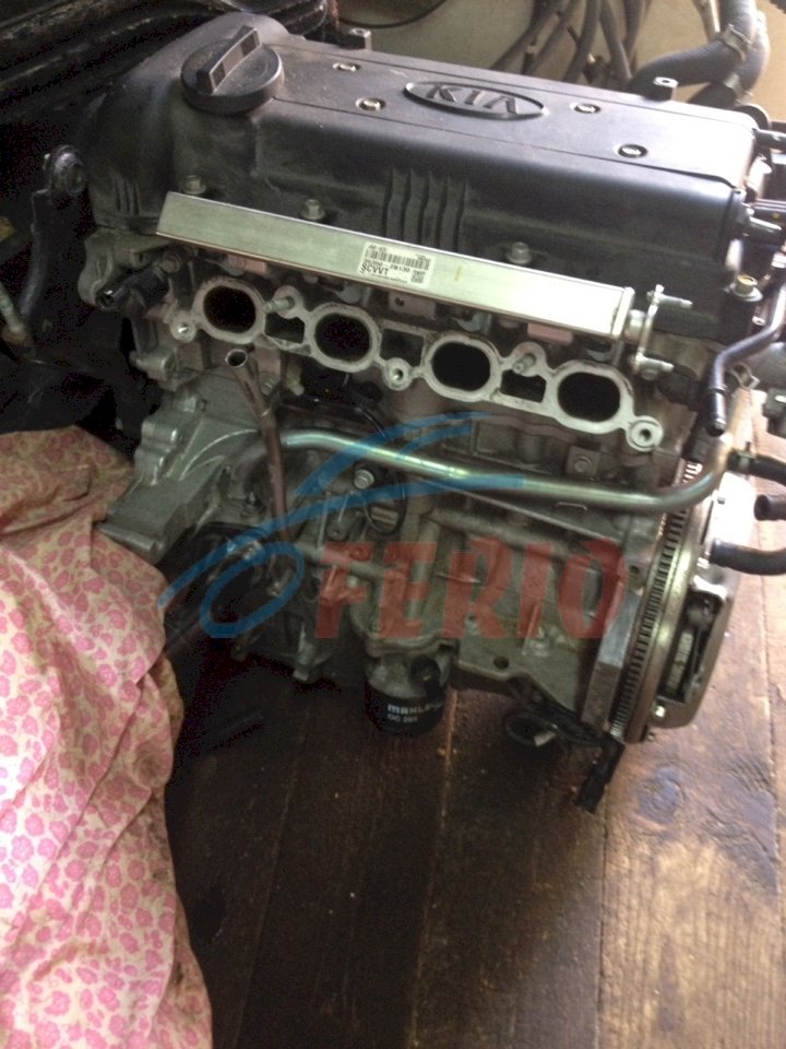 Двигатель (с навесным) для Hyundai Solaris (RB) 2010 1.6 (G4FC 123hp) FWD MT