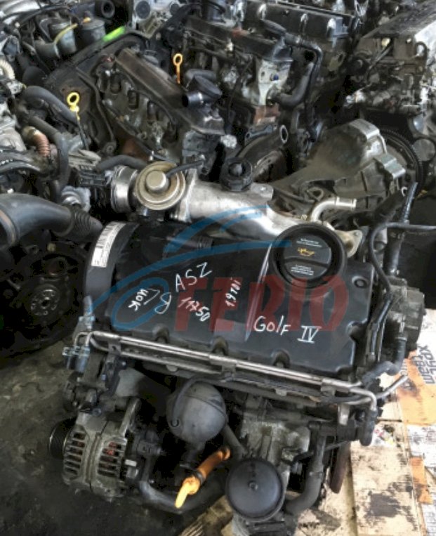 Двигатель для Volkswagen Sharan (7M_) 1.9d (ASZ 130hp) FWD MT