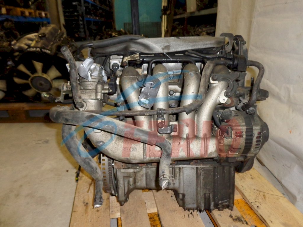 Двигатель (с навесным) для Kia Spectra (SD) 1.6 (S6D 101hp) FWD MT