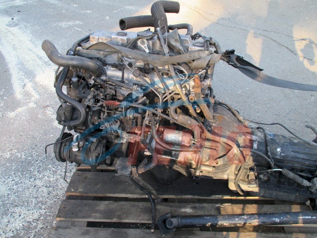 Двигатель (с навесным) для Mitsubishi Pajero Sport (K90) 2.5d (4D56 100hp) 4WD MT