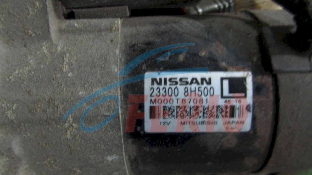 Стартер для Nissan Primera (UA-TP12) 2004 2.0 (QR20DE 150hp) FWD CVT