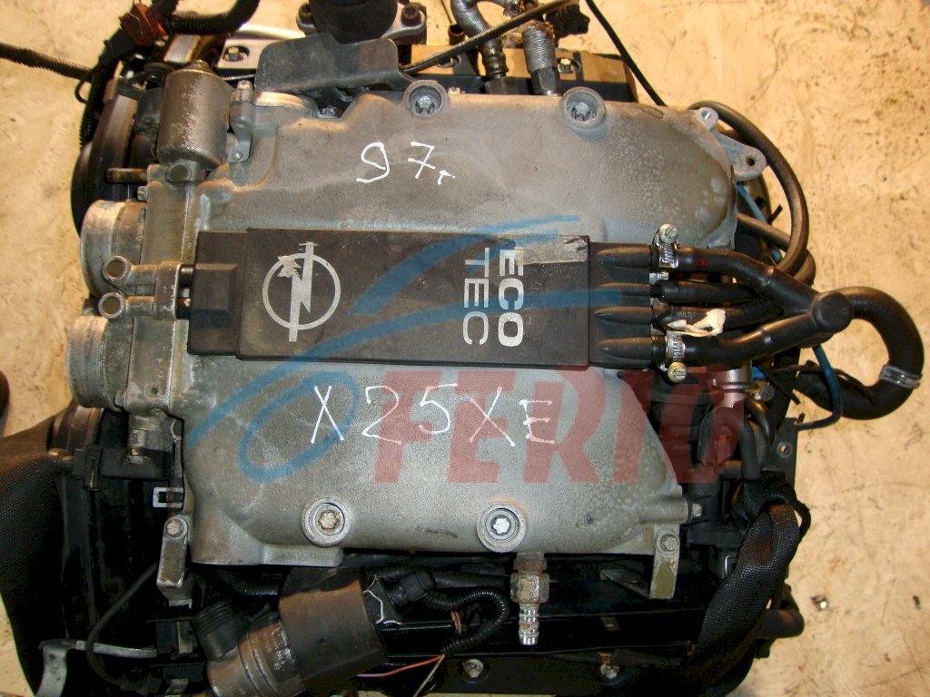 Двигатель (с навесным) для Opel Omega (25, 26) 2.5 (X25XE 170hp) RWD AT