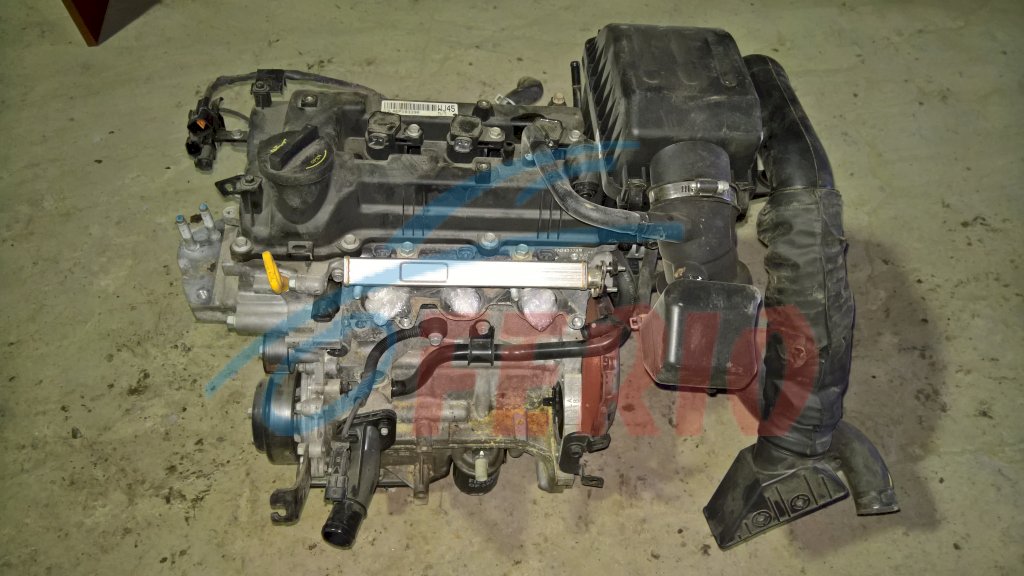Двигатель (с навесным) для Kia Picanto (ТА) 2014 1.0 (G3LA 69hp) FWD AT