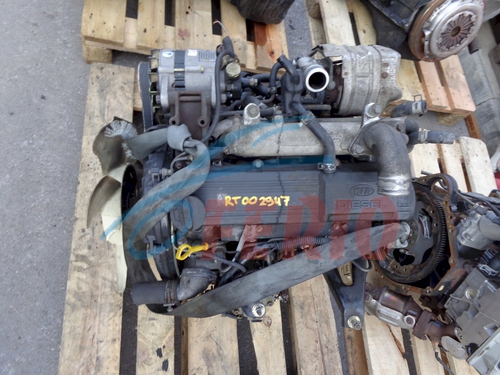 Двигатель (с навесным) для Kia Retona 2.0d (RT 83hp) 4WD MT