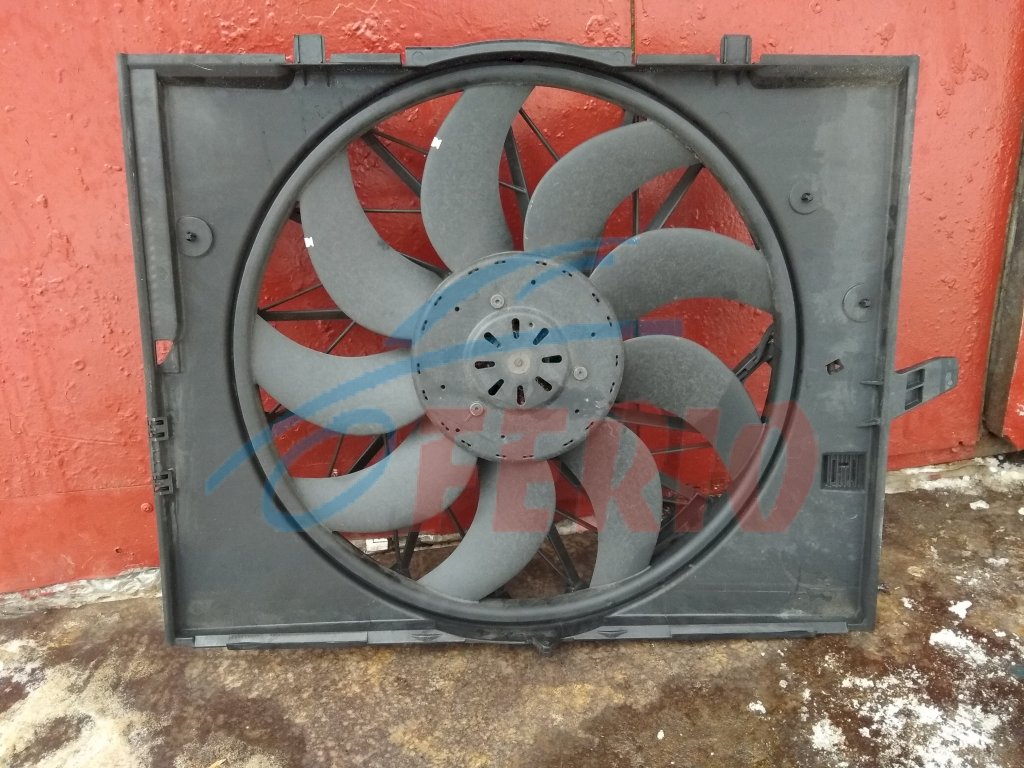 Вентилятор радиатора охлаждения ДВС для BMW 5er (E60) 2008 3.0 (M54B30 231hp) RWD MT