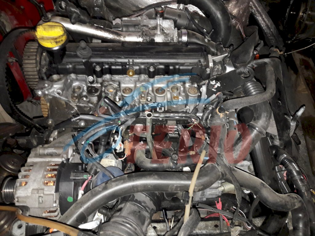 Двигатель (с навесным) для Renault Kangoo 2005 1.5d (K9K 704 57hp) FWD MT