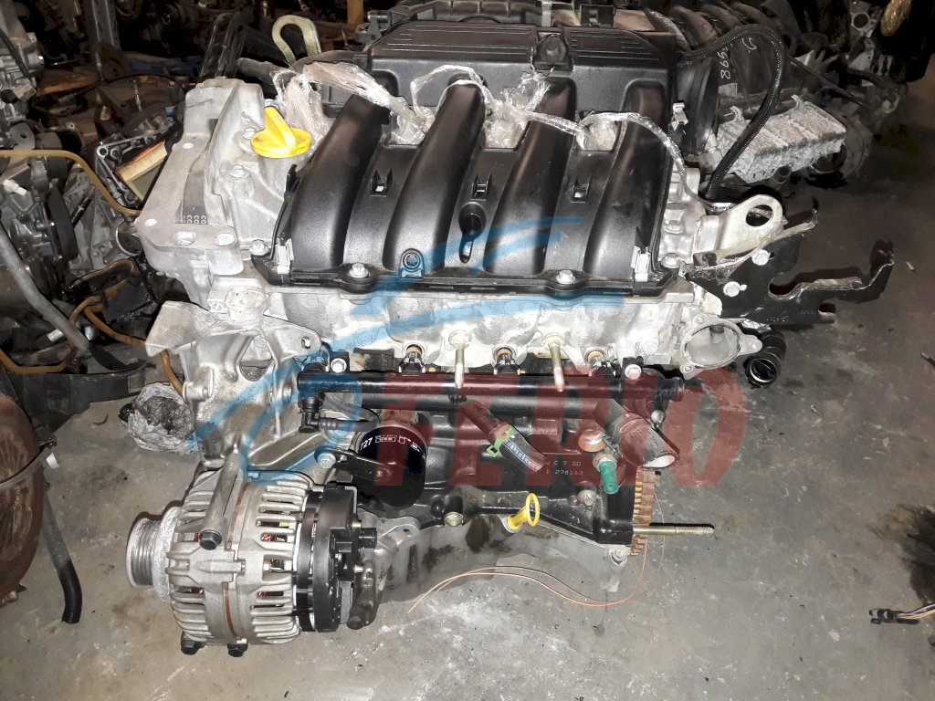 Двигатель (с навесным) для Renault Scenic (JA) 1.6 (K4M 706 107hp) FWD MT