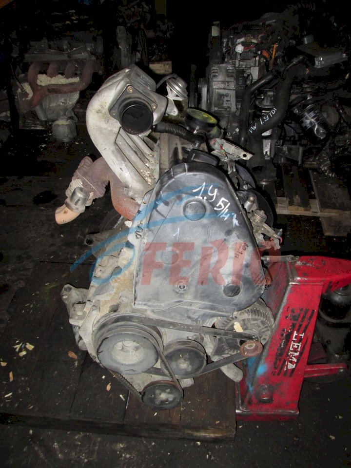 Двигатель (с навесным) для Volkswagen Passat (B3) 1991 1.9d (1Y 68hp) FWD MT