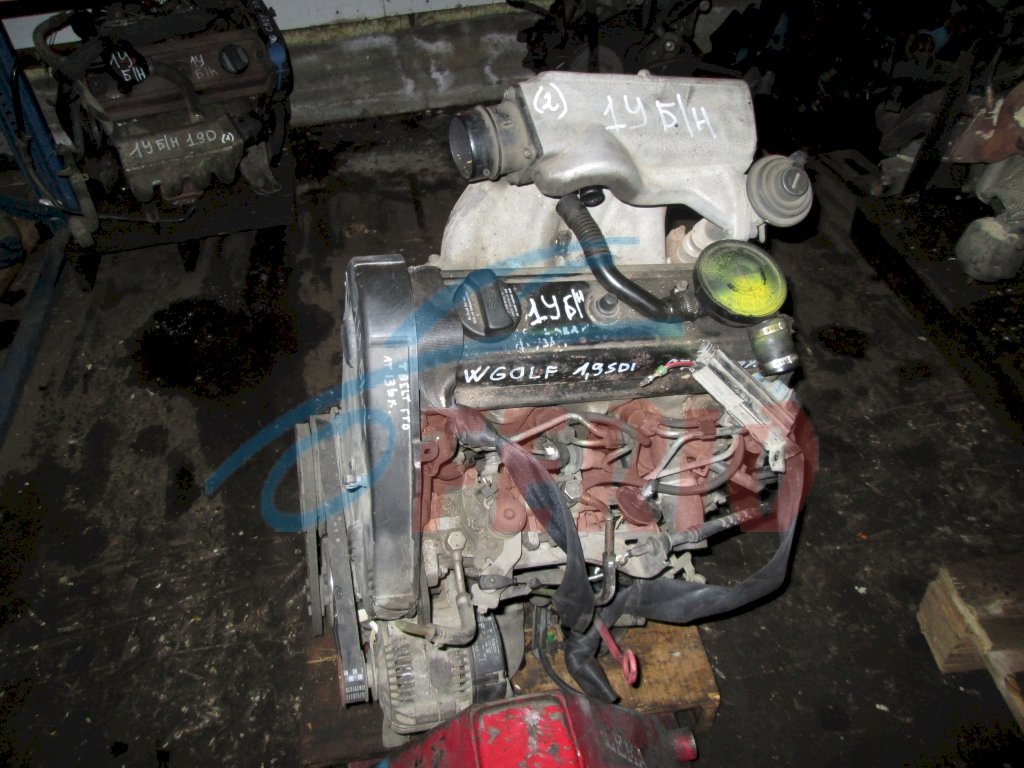 Двигатель для Volkswagen Passat (B3) 1.9d (1Y 68hp) FWD MT