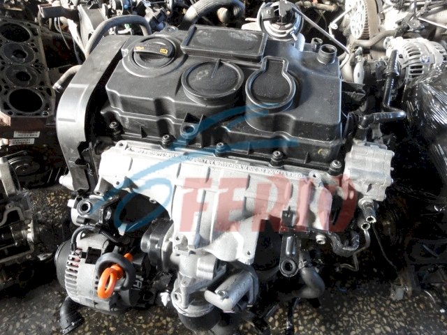 Двигатель (с навесным) для Volkswagen Passat (B6) 2005 2.0d (BMR 170hp) FWD MT