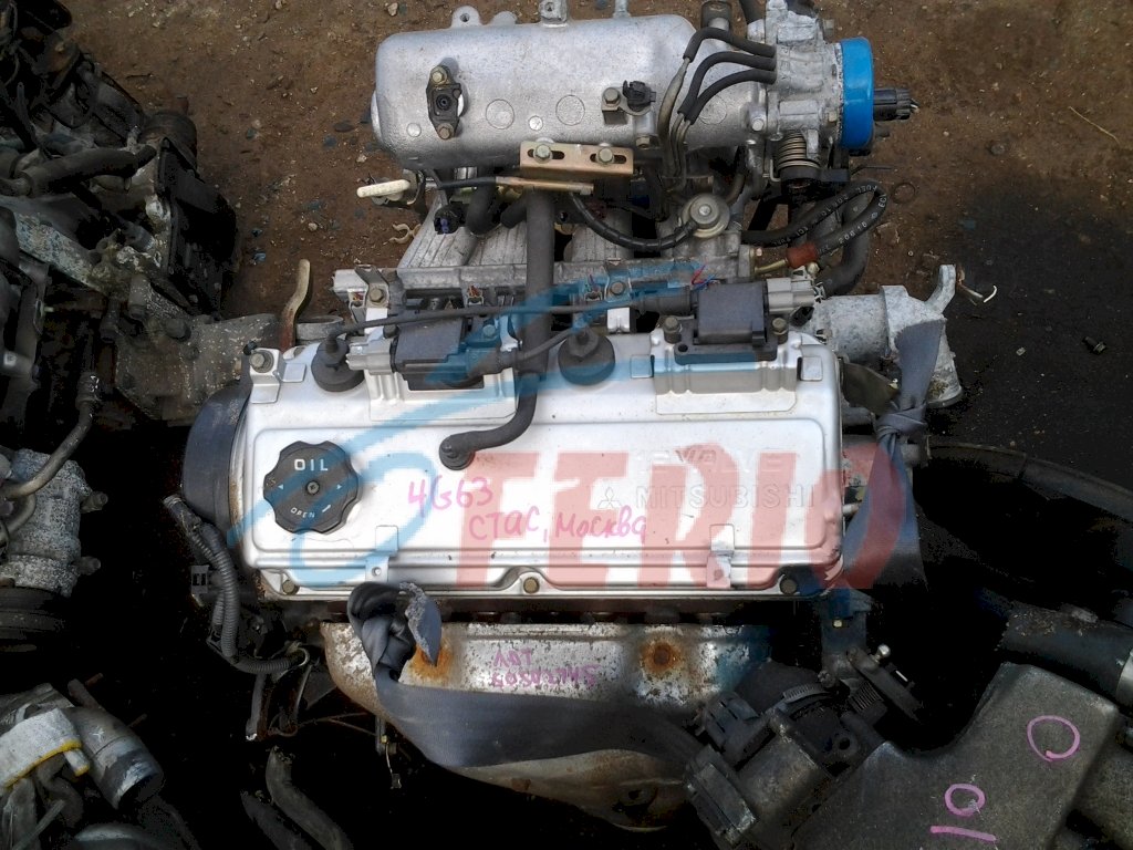 Двигатель (с навесным) для Mitsubishi Outlander (CU2W) 2007 2.0 (4G63 202hp) 4WD MT