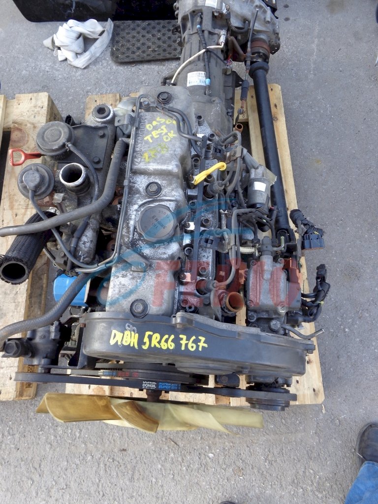Двигатель (с навесным) для Hyundai Terracan (HP) 2003 2.5d (D4BH 100hp) 4WD MT