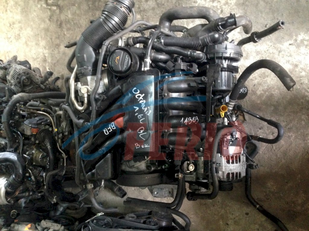 Двигатель (с навесным) для Skoda Octavia (1U5) 1.6 (BFQ 102hp) FWD MT