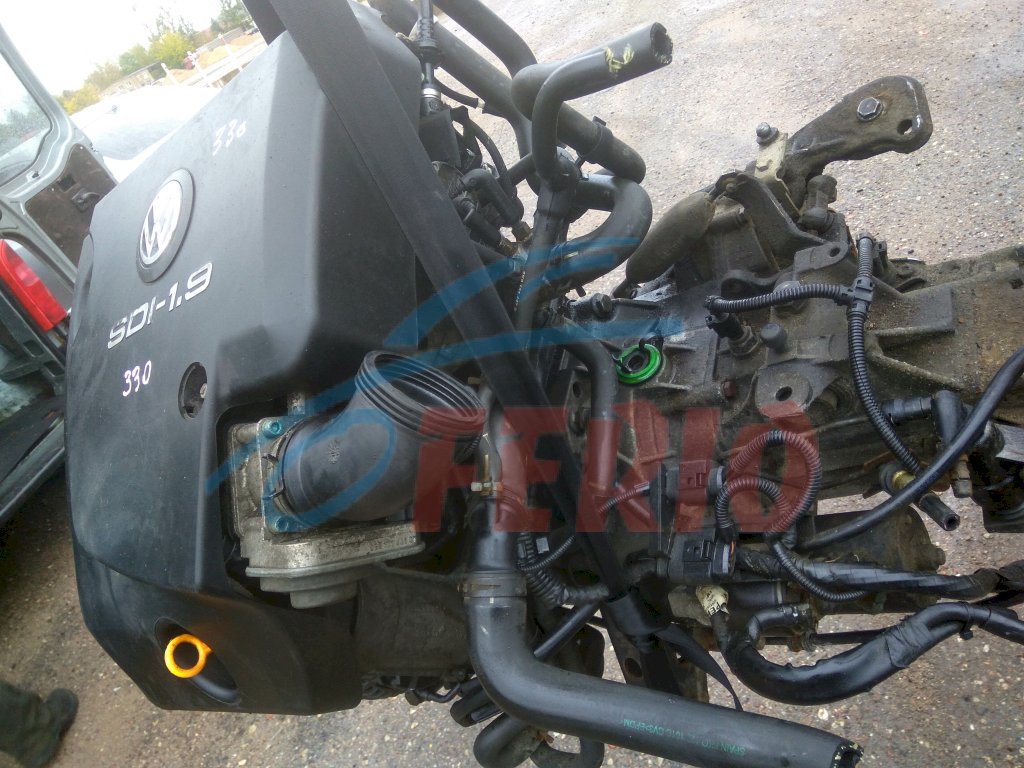 Двигатель (с навесным) для Volkswagen Caddy (9K9A, 9K9B, 9KV) 1.9d (AYQ 64hp) FWD MT