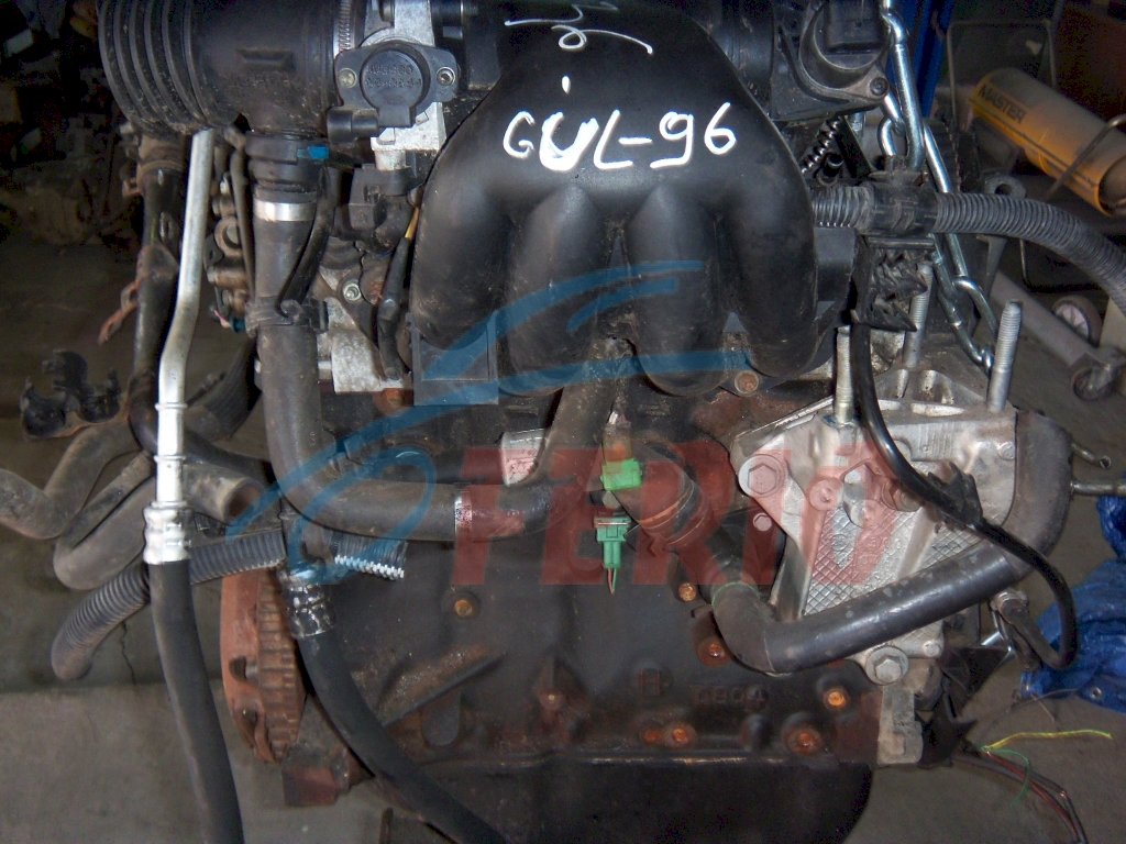Двигатель (с навесным) для Peugeot 206 (2A/C) 2003 1.4 (TU3JP 75hp) FWD AT