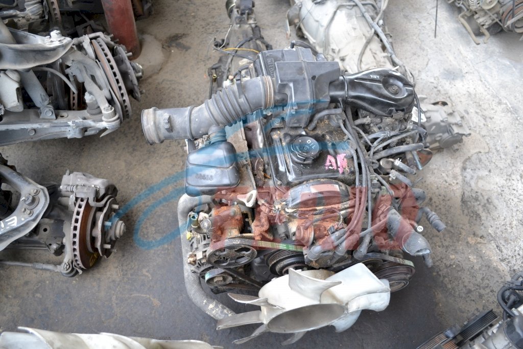 Двигатель (с навесным) для Mitsubishi Galant (E33A) 1991 2.0 (4G63 109hp) FWD MT