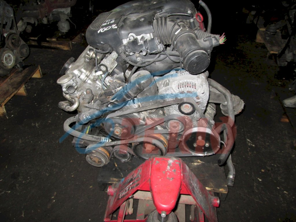 Двигатель (с навесным) для BMW 3er (E36 Compac) 1.9 (M43TUB19 105hp) RWD MT