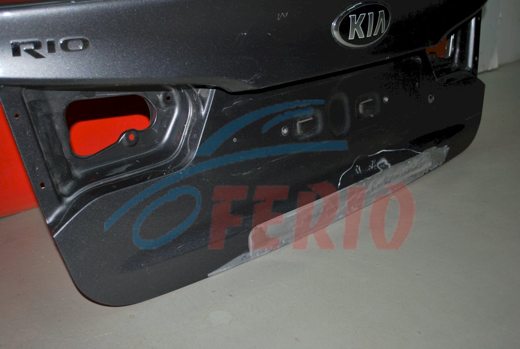 Крышка багажника для Kia Rio (QB) 2013 1.4 (G4FA 107hp) FWD MT