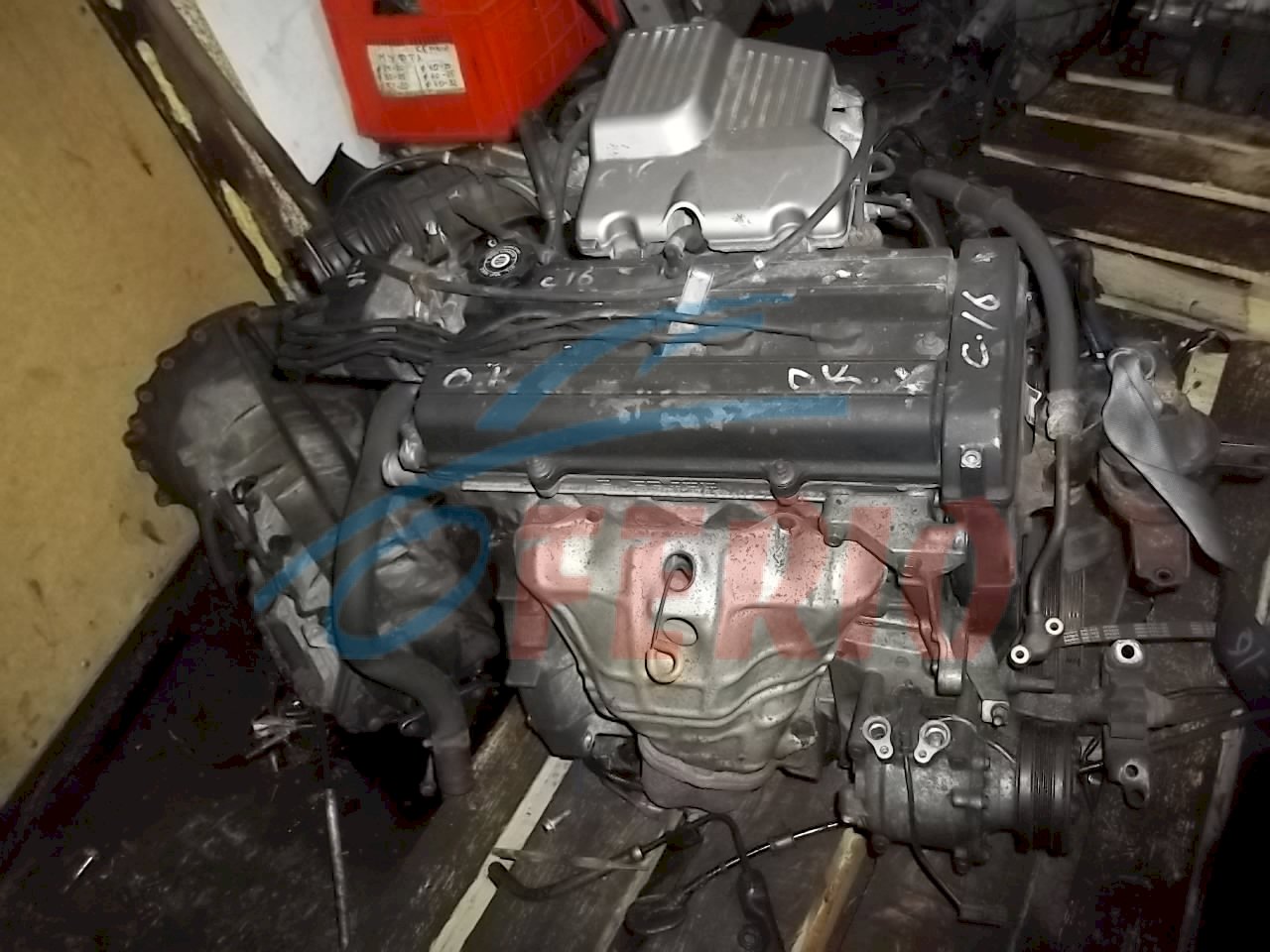 Двигатель (с навесным) для Honda CR-V (RD1) 2.0 (B20B 145hp) 4WD MT