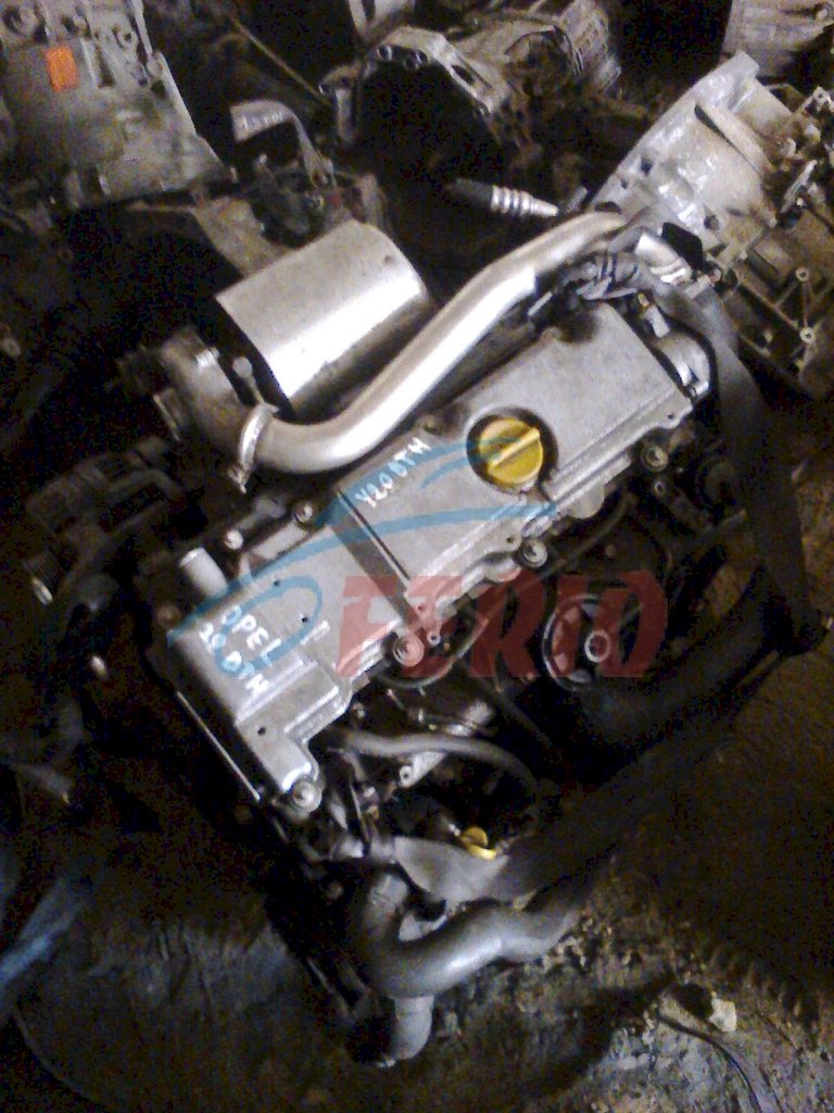 Двигатель (с навесным) для Opel Astra (G F35) 2.0d (Y20DTH 101hp) FWD MT