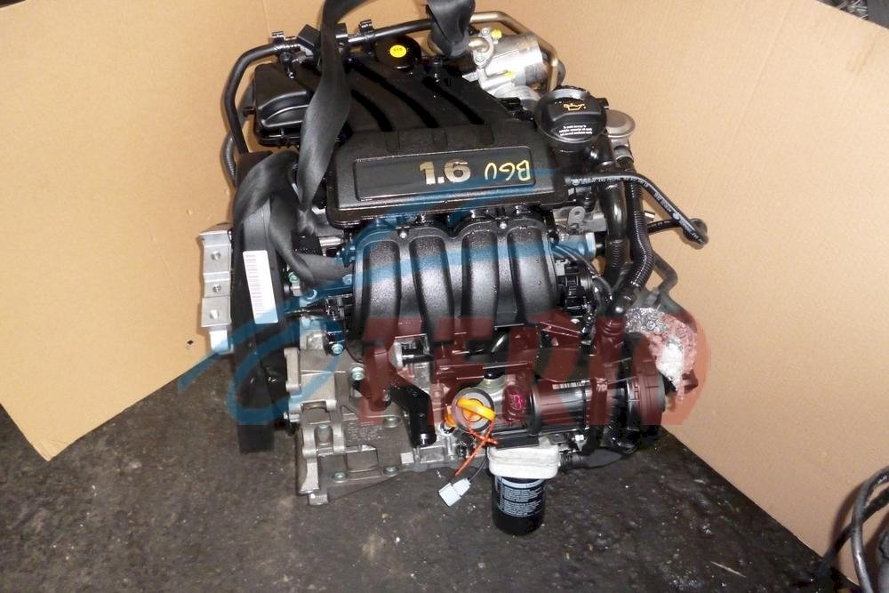 Двигатель (с навесным) для Volkswagen Caddy (2KB, 2KJ, 2KA, 2KH) 2010 1.6 (BGU 102hp) FWD MT