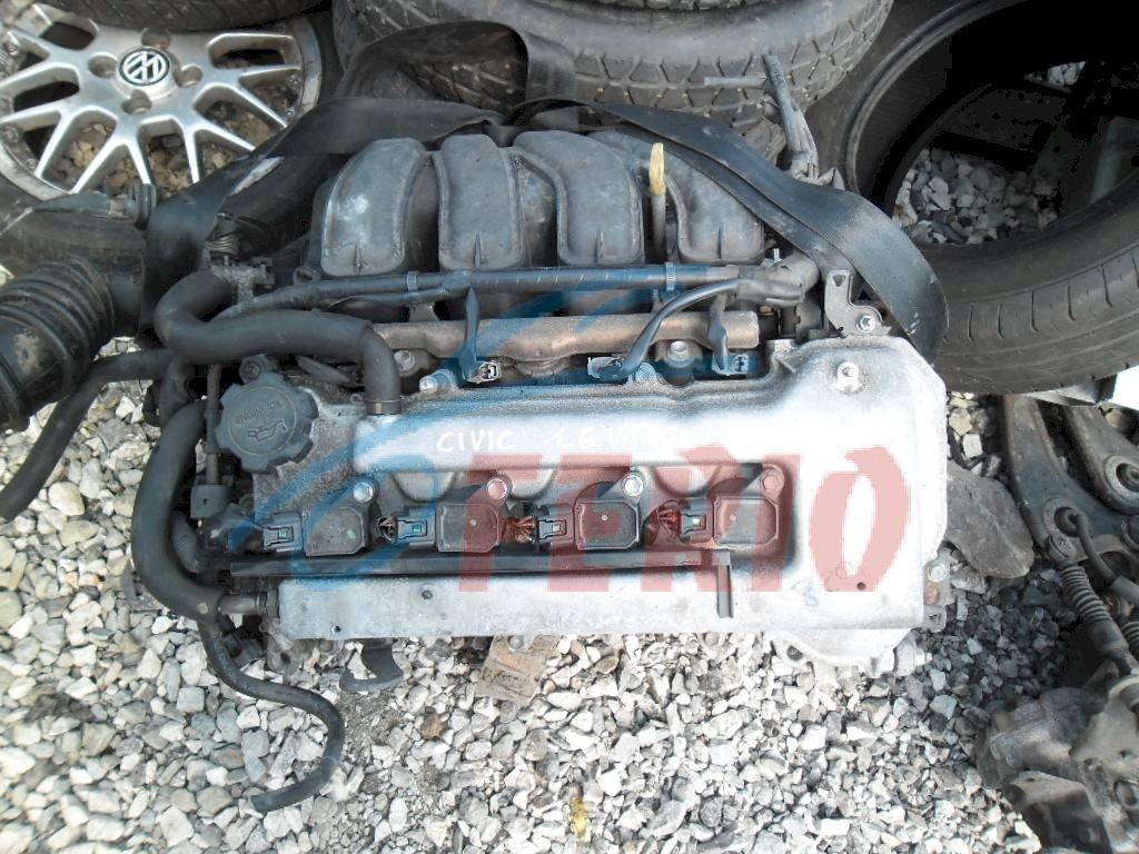 Двигатель (с навесным) для Toyota Corolla (ZZE120) 1.4 (4ZZ-FE 97hp) FWD MT