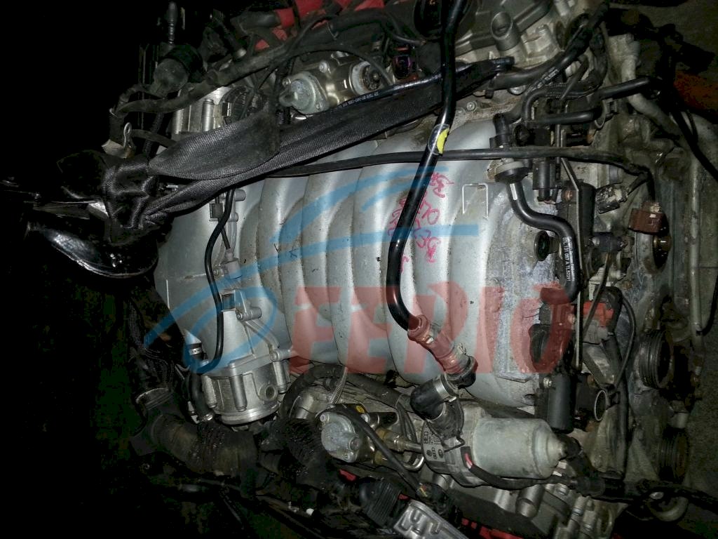Двигатель (с навесным) для Audi A8 (4E2,4E8) 2006 5.2 (BHT, BSB, BTE 450hp) 4WD AT
