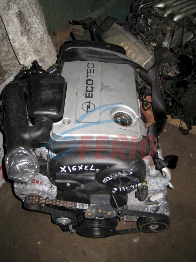 Двигатель (с навесным) для Opel Vectra (36) 1995 1.6 (Z16XE 101hp) FWD MT