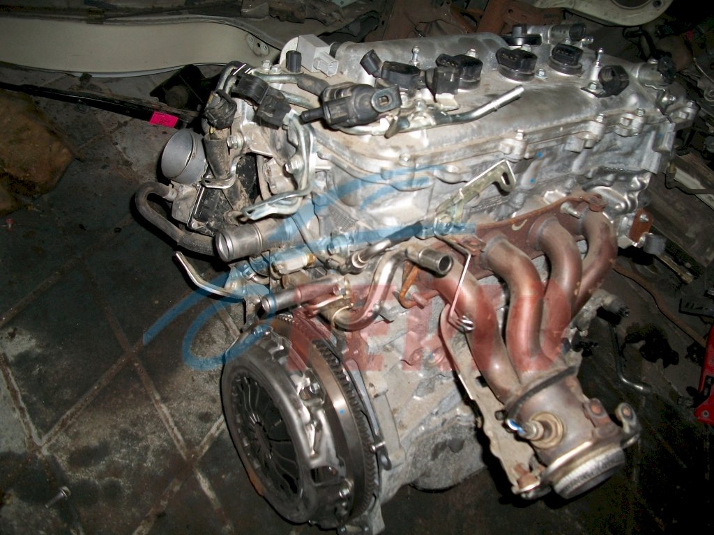 Двигатель (с навесным) для Toyota Corolla (E151) 2009 1.6 (1ZR-FE 124hp) FWD MT