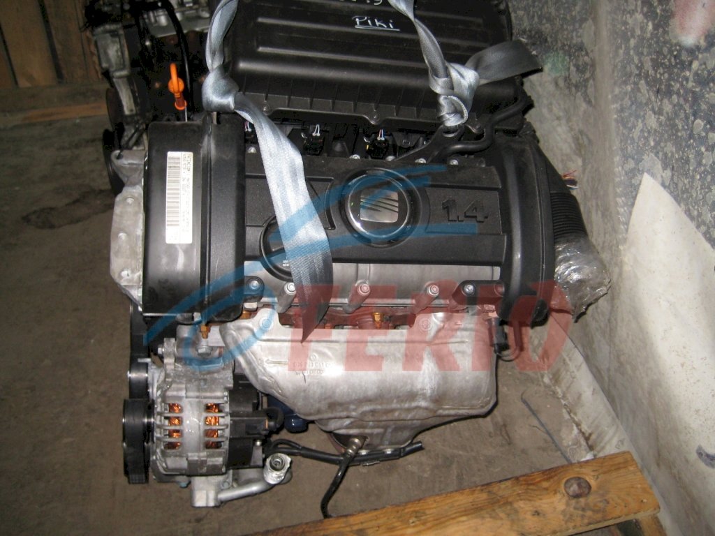 Двигатель (с навесным) для Skoda Praktik (5J8) 1.4 (BXW 86hp) FWD MT