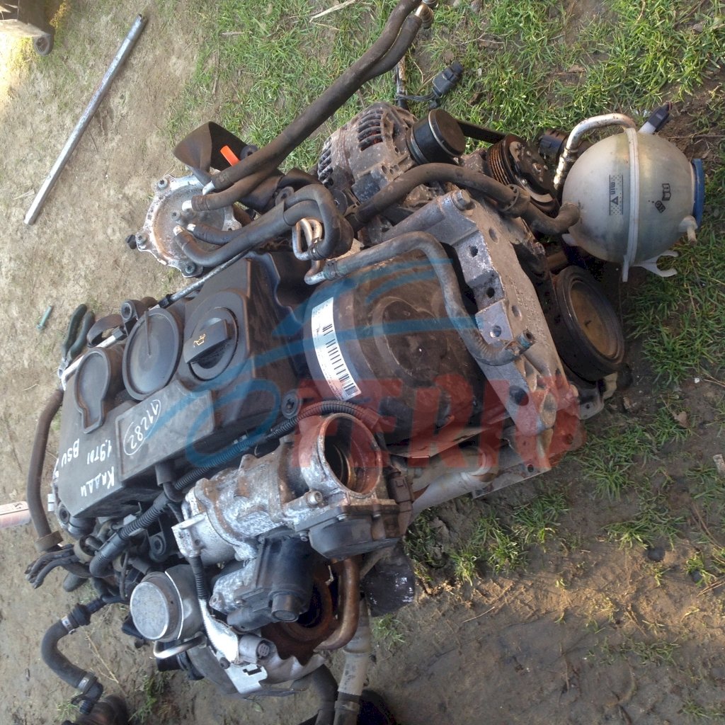 Двигатель (с навесным) для Volkswagen Caddy (2KB, 2KJ, 2KA, 2KH) 2009 1.9d (BSU 75hp) FWD MT
