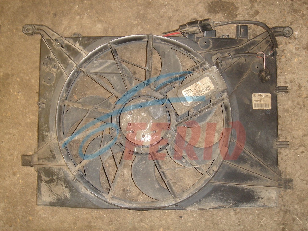 Вентилятор радиатора охлаждения ДВС для Volvo S60 (RS61) 2003 2.4 (B5244 170hp) FWD MT