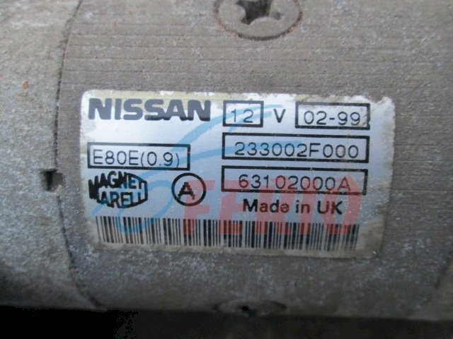 Стартер для Nissan Sunny (Y10) 1997 1.6 (GA16DE 90hp) FWD MT