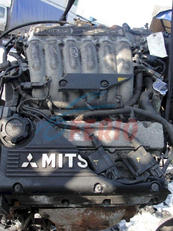 Двигатель (с навесным) для Mitsubishi FTO (E-DE3A) 2.0 (6A12 200hp) FWD AT