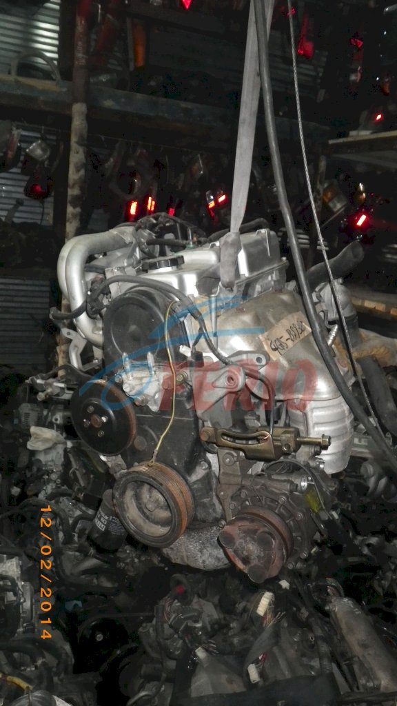 Двигатель (с навесным) для Mitsubishi Lancer Cedia (CS2A) 1.5 (4G15 100hp) 4WD CVT