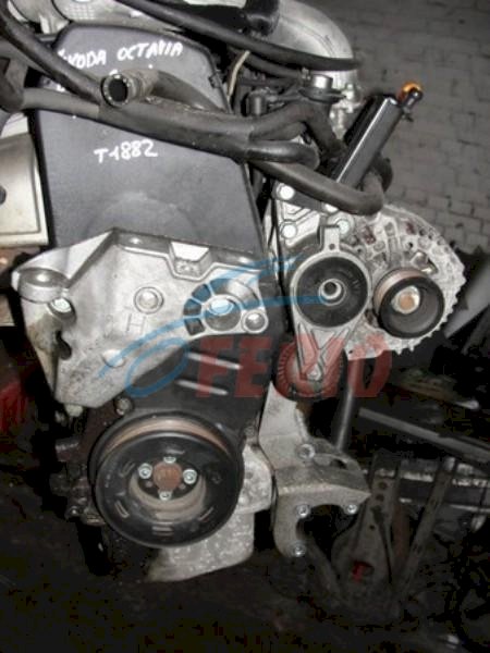 Двигатель (с навесным) для Volkswagen New Beetle 1999 2.0 (AQY 116hp) FWD AT
