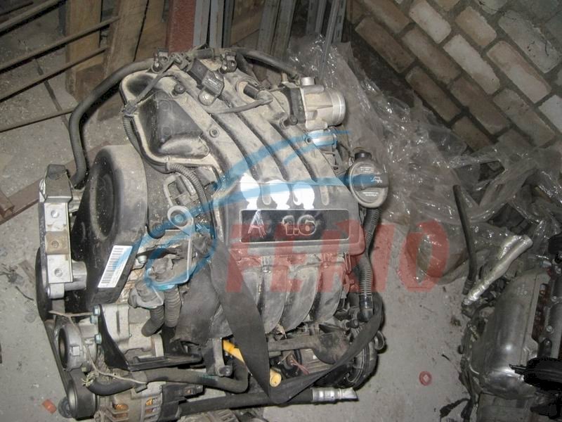 Двигатель (с навесным) для Volkswagen Caddy (2KB, 2KJ, 2KA, 2KH) 1.6 (BSE 102hp) FWD MT