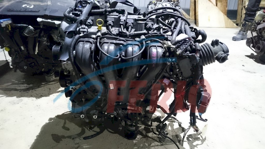 Двигатель (с навесным) для Mazda 6 (GG) 2005 2.0 (LF17 147hp) FWD AT