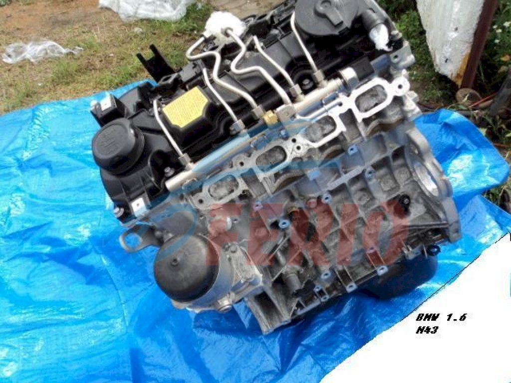 Двигатель (с навесным) для Mitsubishi Lancer (CS3A) 2008 1.6 (4G18 98hp) FWD MT