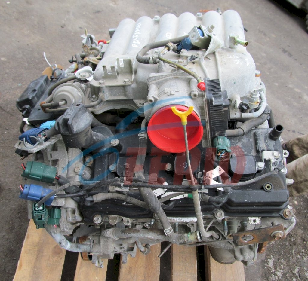 Двигатель (с навесным) для Infiniti EX (J50) 2012 3.5 (VQ35HR 302hp) RWD AT