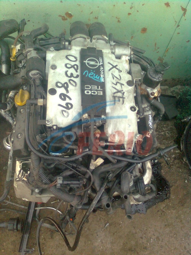 Двигатель (с навесным) для Opel Omega (22) 1999 2.5 (X25XE 170hp) RWD MT