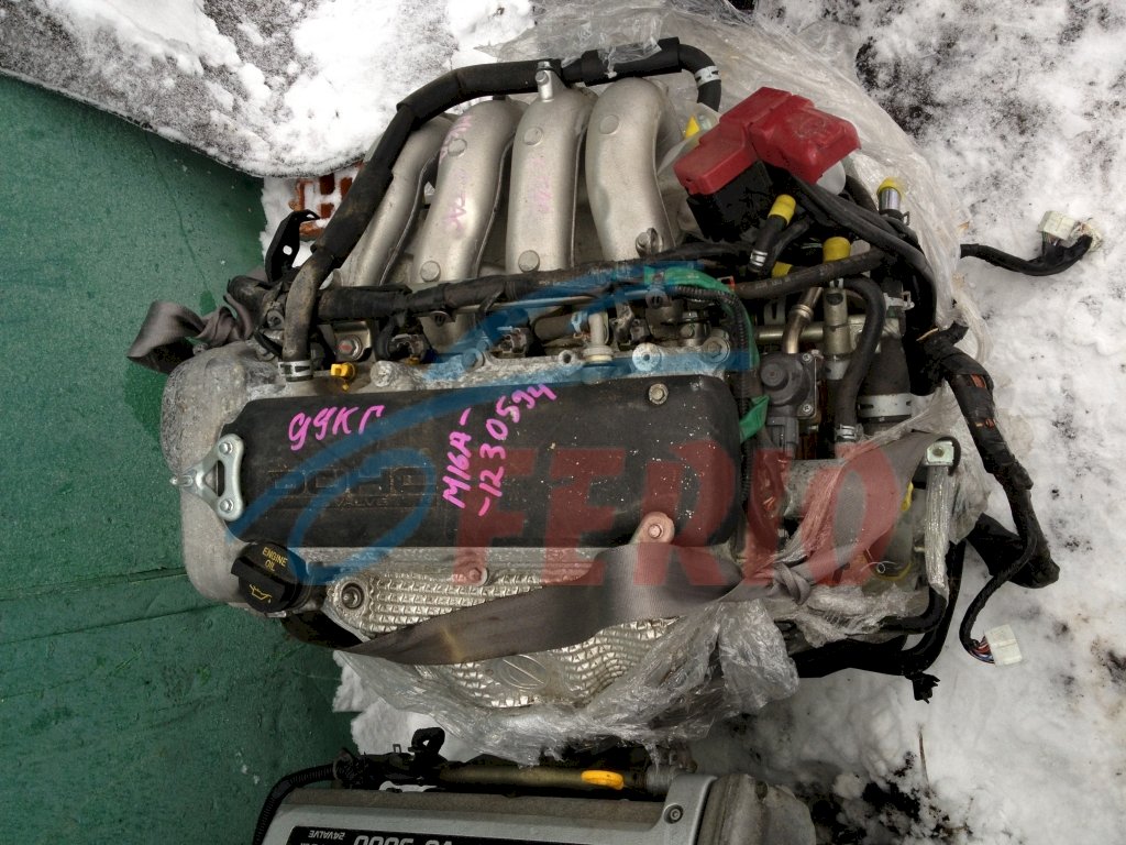 Двигатель (с навесным) для Suzuki SX4 (GYB) 2011 1.6 (M16A 112hp) 4WD AT